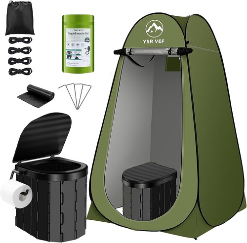 Portable toilet kit pop up - kit,