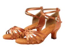 Flexdans Orange Satin Latin