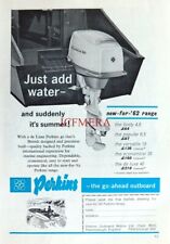 PERKINS Dinghy Boat Outboard Motors ADVERT #2 1962 Vintage Original Print 673/28