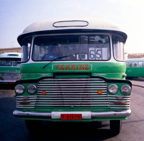 Travel malta green bus - to,