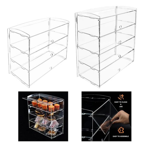 Acrylic display shelf pastry - acrylic,