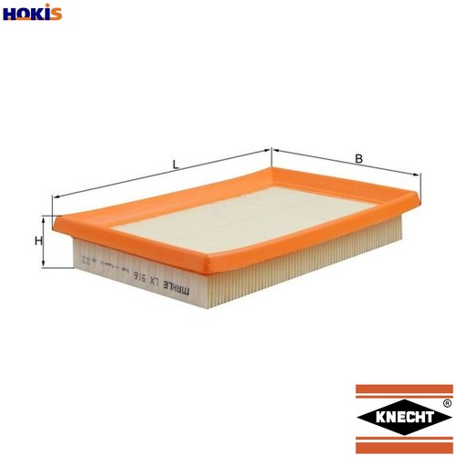 Air filter 916 - lx, fiat