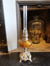 French Antique Oil Lamp