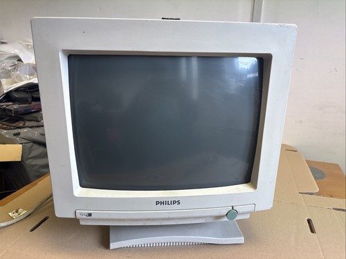 Vintage philips 104s crt - philips,