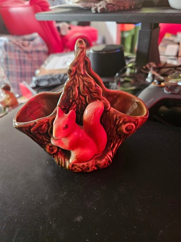 Vintage sylvac squirrel posy - squirrel,