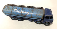 DINKY TOYS #504 FODEN TANKER 1st TYPE CAB ORIGINAL PLAYWORN
