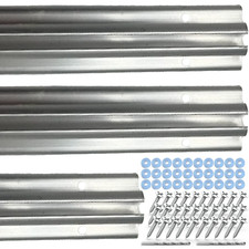 Xtremeauto Awning Rail Caravan Motorhome Campervan Channel Kit 3x 1.2m Strips