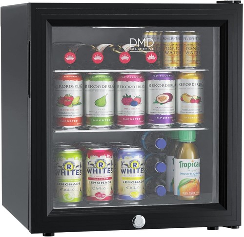 Glass mini fridge 50l - fridge,,