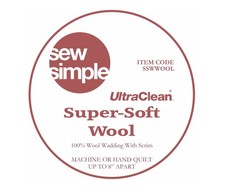 Sew Simple 100% Wool Quilting