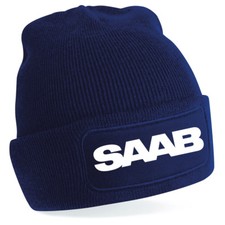 SAAB Logo Classic Car 900 9-3 Convertable Beechfield Beanie 7 colours 