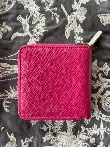 Smythson zip wallet leather - wallet,