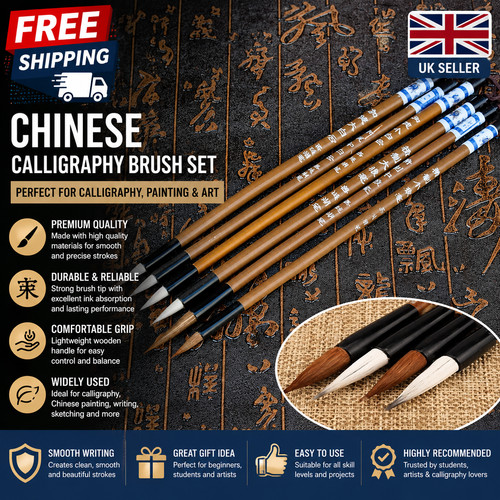 6pcs set bamboo traditional - 6pcs/set,