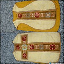 Antique French Embroidered