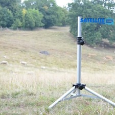 Satellite dish tripod mount