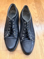 Pre-Loved Women’s Robert Clergerie Black Lace Brogues UK 7 (but more like 6!)
