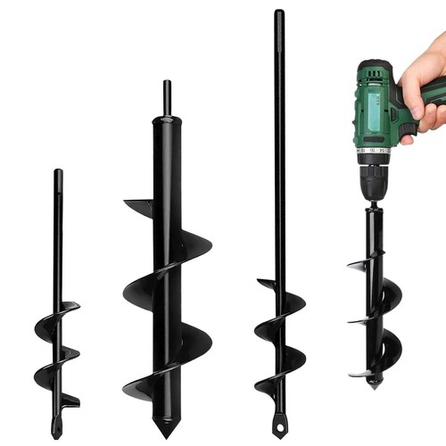 Garden auger drill bit - garden,