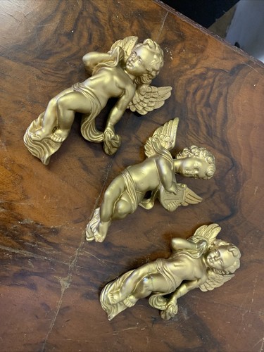 Vintage cherub wall hanging - vintage,