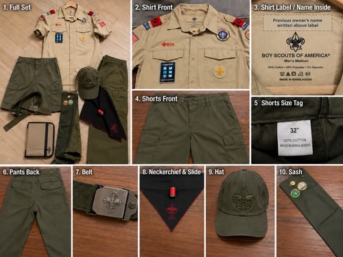 Boy scouts bsa uniform shirt - uniform,