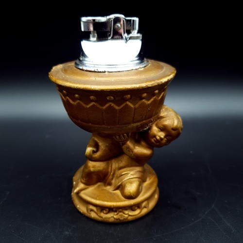 Vintage ross gas lighter rare - ross,