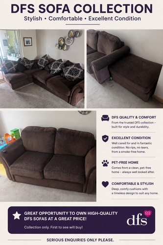 Dfs sofa suite - sofa, 2