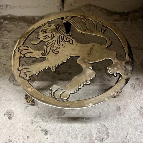 Vintage gold brass rampant - vintage,