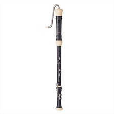 AULOS Recorder Symphony Bass Baroque Arch ABS 533B(E) with Soft case Japan. NEW