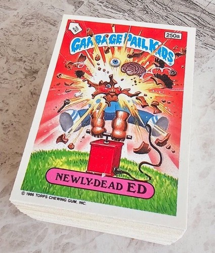 Garbage pail kids topps - pail, ~
