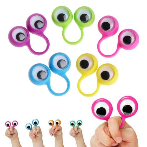 Pieces eye finger puppets - 10,