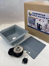 MIDI Square Acrylic Sink Grey 306 campervan motorhome Caravan Van Conversion NEW