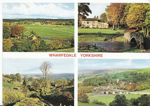 Yorkshire postcard views of - postcard,
