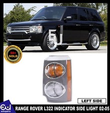 FRONT SIDE INDICATOR LIGHT LAMP ASSY FOR RANGE ROVER L322 LEFT CORNER LH LENS