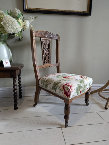 Antique edwardian fireside - edwardian,