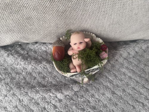 Polymer clay baby - clay, sculpt