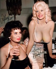 SOPHIA LOREN & BUSTY JAYNE