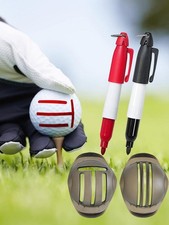 Golf Ball Marker Line Drawing