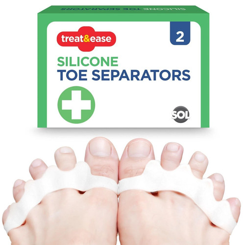 Silicone toe separator gel - 2-4,