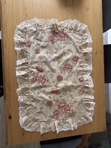 Vintage floral lace frilled - lace,