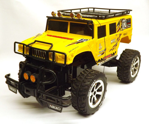 Nikko hummer 12 yellow - rc,