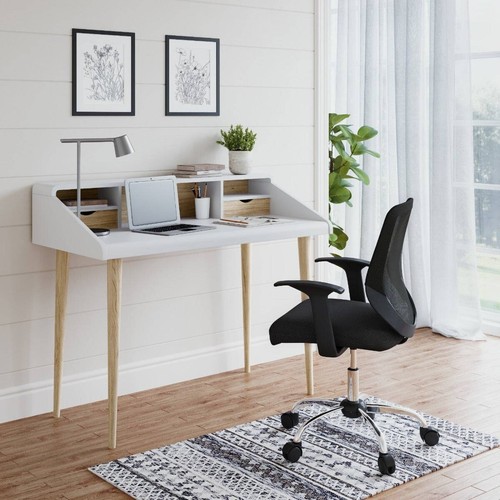 Yeovil desk white - desk,