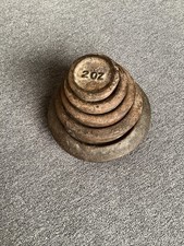 Set Of  5 Vintage Cast Iron