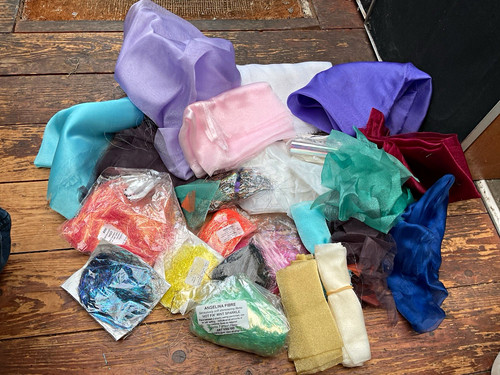 Machine embroidery fabrics - embroidery, &