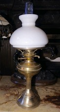 ANTIQUE  BRASS Edwardian OIL