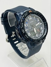 Casio Pro Trek PRT-B50 Bluetooth Quad Sensor Wristwatch Blue/Black