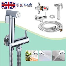 Thermostatic Mixer Valve Toilet Shower Head Bidet Spray Muslim Shower Shattaf UK