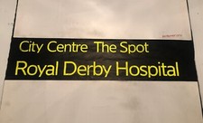 Derby Optare 192 Bus Blind