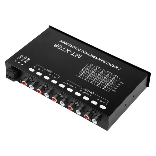 Band car audio equalizer - 7-band,