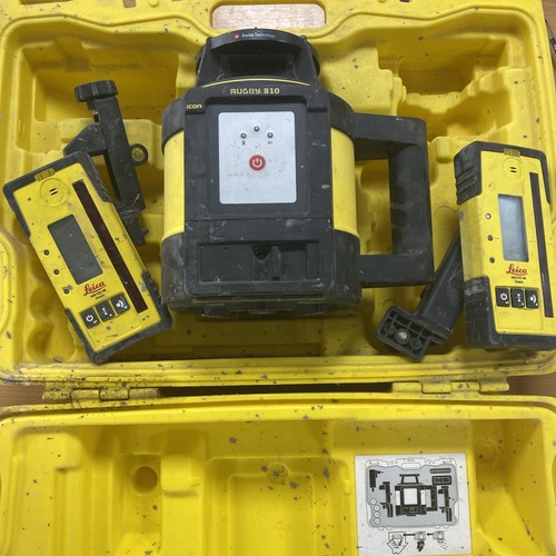 Leica rugby 810 rotating laser - leica,