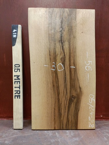 Oak board 56x30cm waney live - oak,