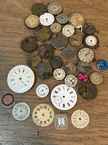 Vintage mixed watch movements - vintage,