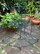vintage metal plant stand